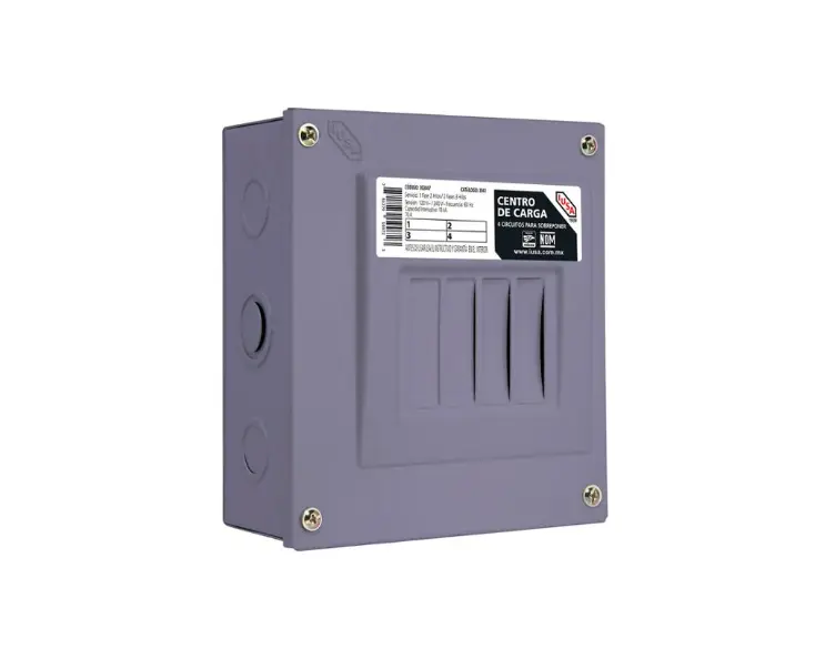[302447] CENTRO DE CARGA IUSA SOBREPONER MONOF 4 POLO