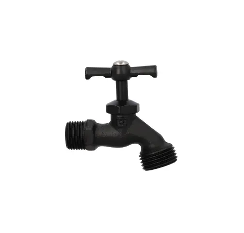 [19AIN.13] LLAVE JARDIN URREA INOX NEGRO DE 1/2 19AIN.13