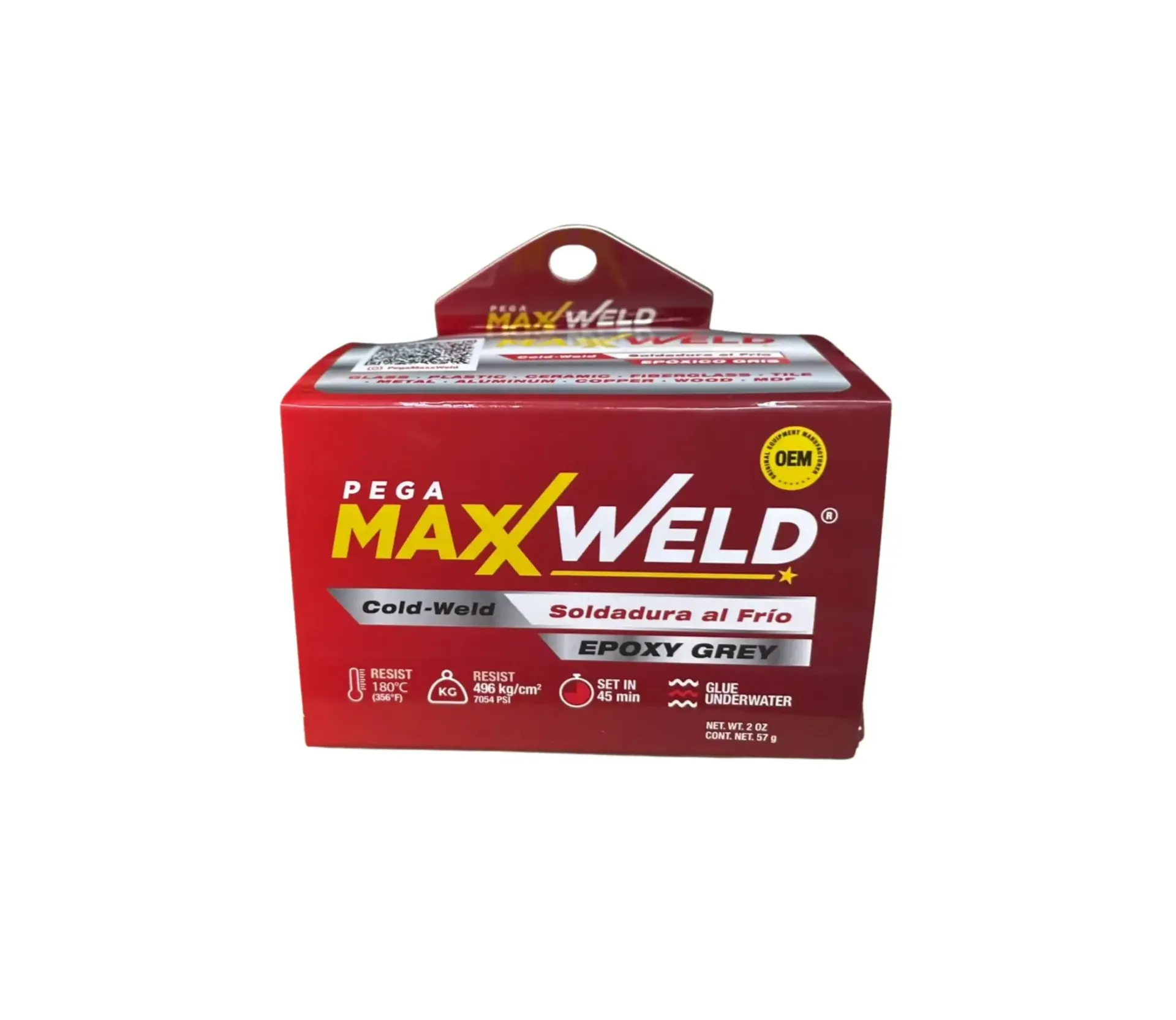 PEGA MAXXWELD EPOXICO GRIS 57g (2412)