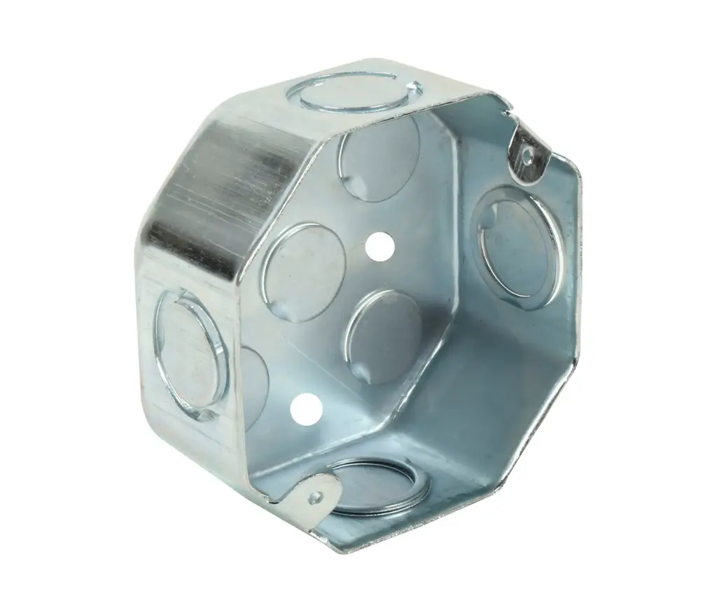 [JVD277] CAJA OCTAGONAL GALV ITSA DE 4