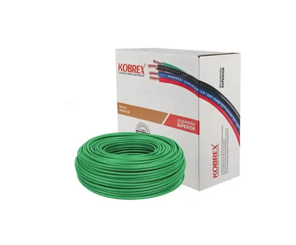 [3005902] CAJA CABLE KOBREX THW/THHW-LS VERDE CAL 14 X 100 MTS