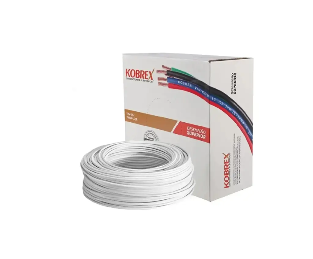 [3000641] CAJA CABLE KOBREX THW/THHW-LS BLANCO CAL 12 X 100 MTS