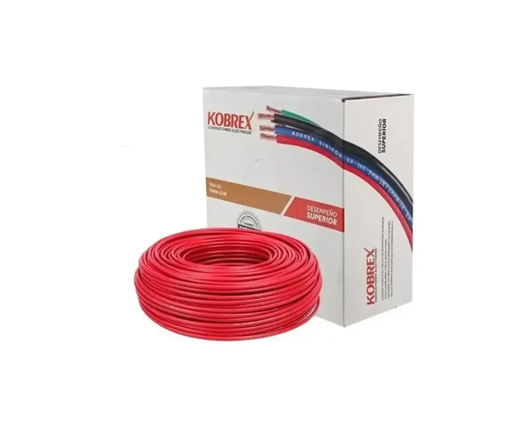 [3000646] CAJA CABLE KOBREX THW/THHW-LS ROJO CAL 12 X 100 MTS