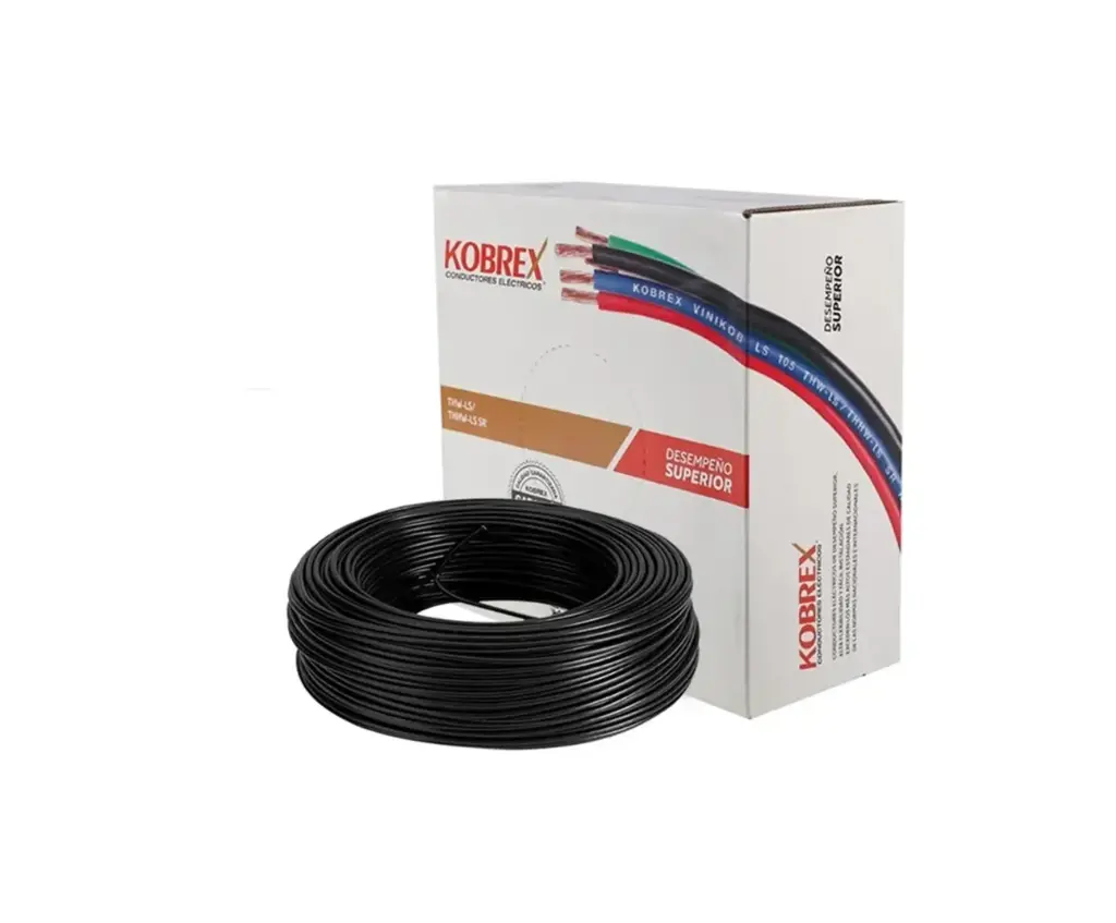[3000620] CAJA CABLE KOBREX THW/THHW-LS NEGRO CAL 8 X 100 MTS