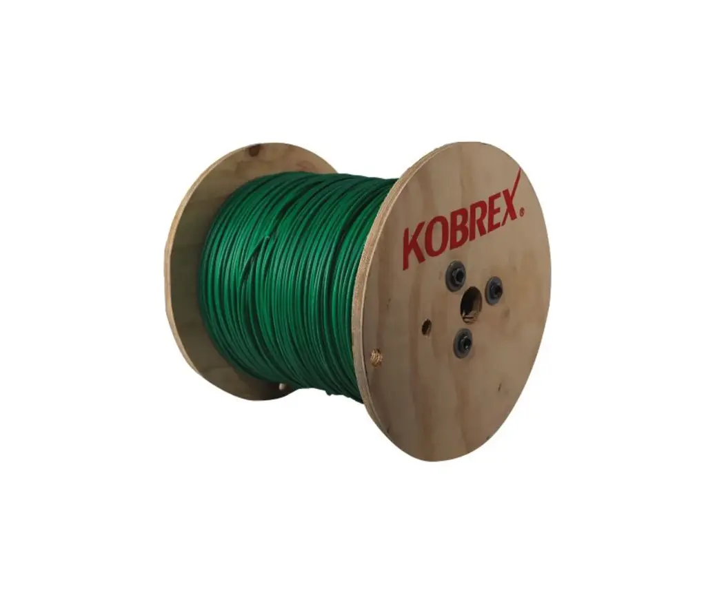 [3005903R] CARRETE CABLE KOBREX THW/THHW-LS VERDE CAL 14 X 500 MTS