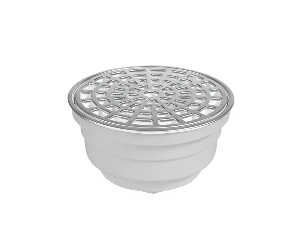 [2636] RESUMIDERO PVC INOX REDONDO FLEXIMATIC DE 6 (2636)