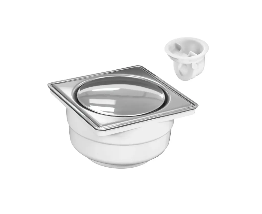 [2248] RESUMIDERO PVC PUSH CUADRADO FLEXIMATIC DE 4 (2248)