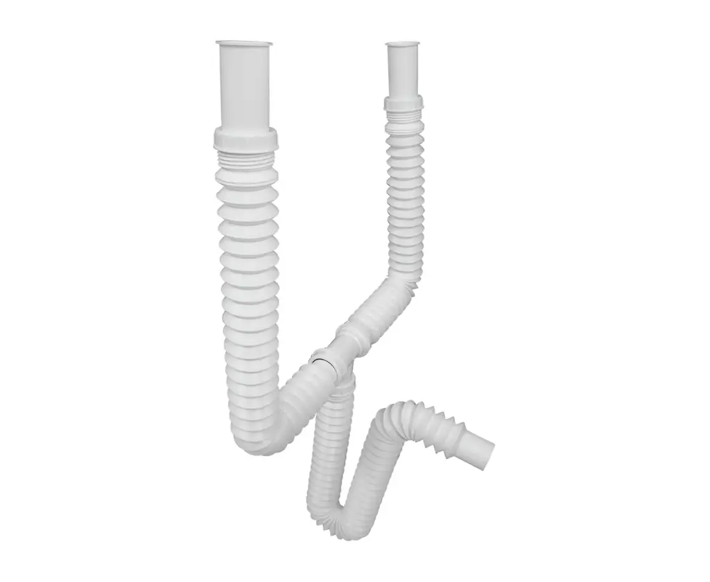 SALIDA DOBLE TARJA CON TRAMPA FLEX FLEXIMATIC (2353)