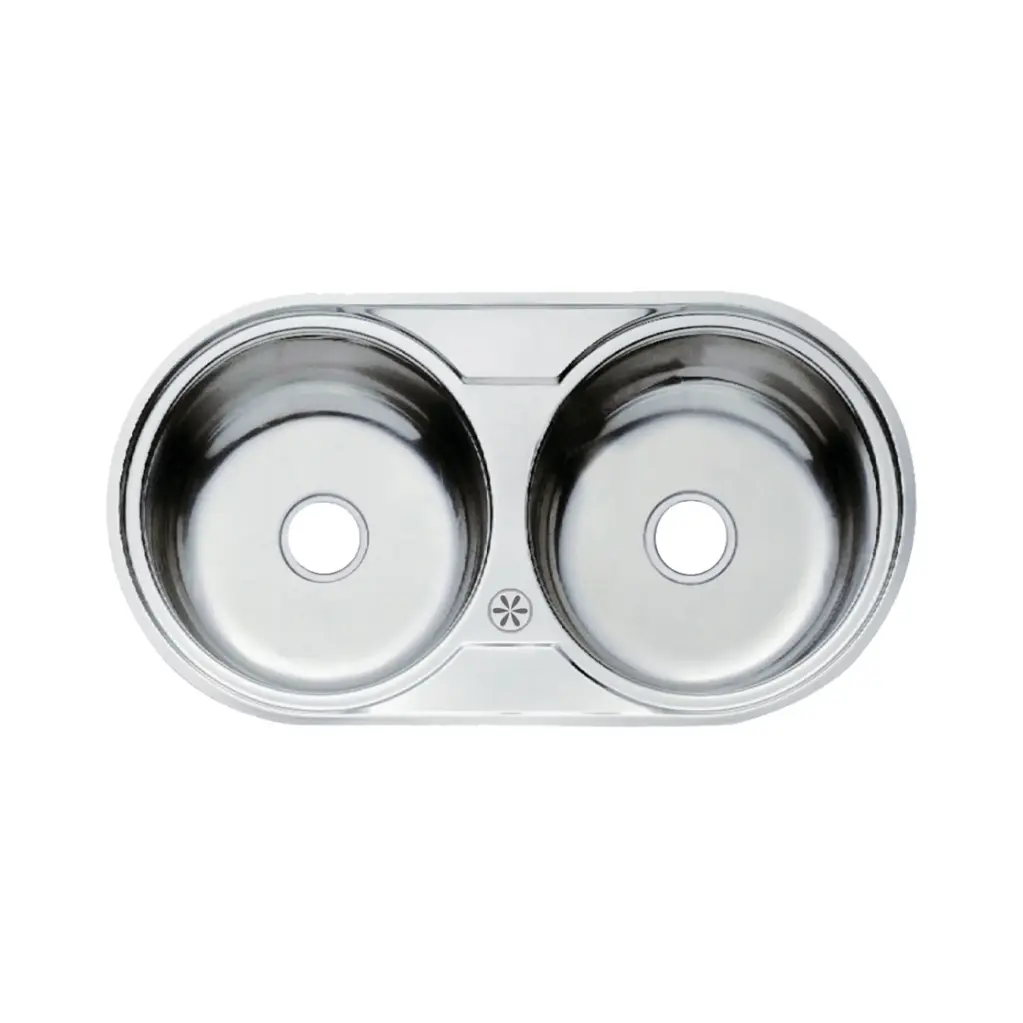 [RB-001] TARJA FREG ALFA DOBLE SUB REDONDO INOX RB-001