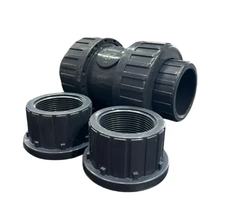 VALV CHECK DESM RESORTE PVC CED 80 DE 1 1/2