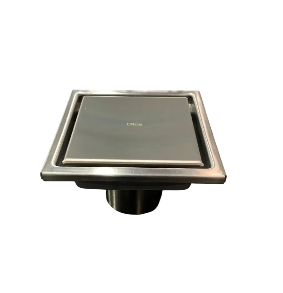 [RED008] RESUMIDERO DICA INOX DOBLE VISTA 4 X 4 4003RD